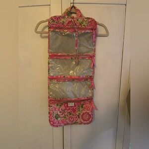 Vera Bradley Pink and Green Floral Organizer